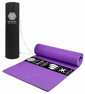 Extra Thick 8mm Yoga Mat - Non-Slip, Eco-Friendly, Portable