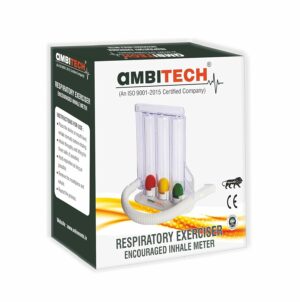Respiratory 3 Ball Lung Exerciser Spirometer - Pack of 1