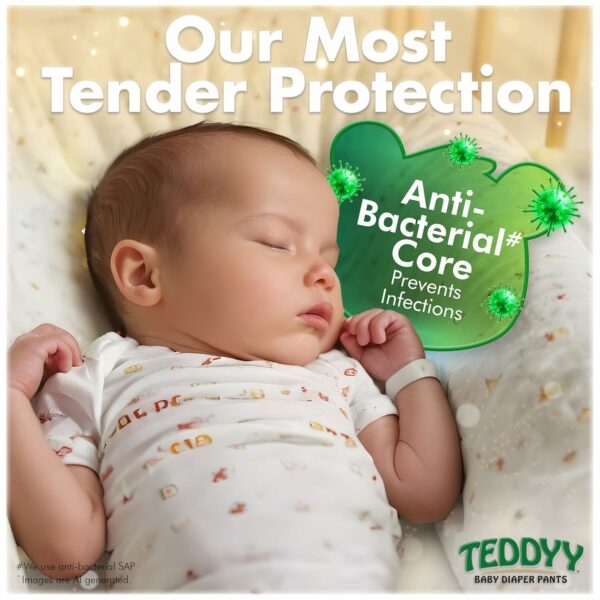 Baby Easy Pant Diapers Large 62 Count - 10 Hours Leak Protection - Image 5