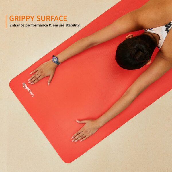 Dual Colour Yoga Mat - 6MM Thick, Anti-Slip, Portable - Image 3