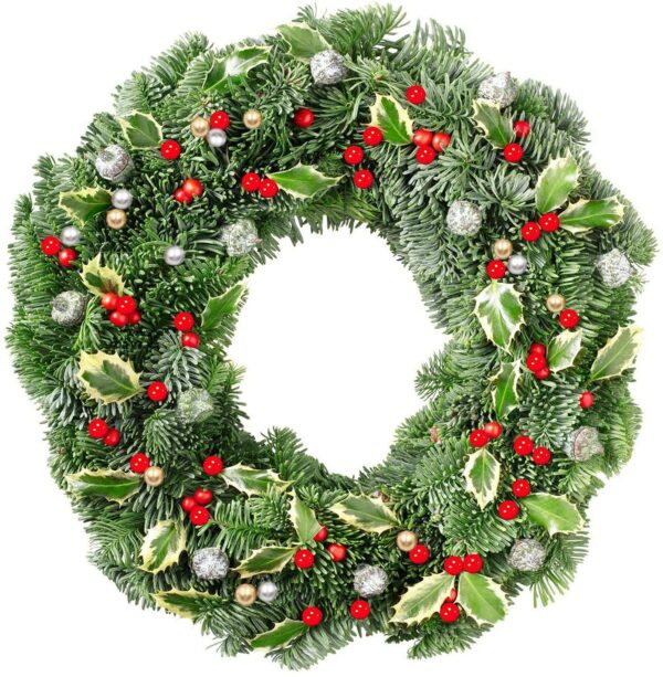 Artificial Holly Berries for Christmas Decor - 50 Pack - Image 4