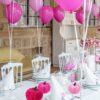 Set of 16 Faux Velvet Pumpkins in Pink for Fall Decor