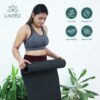 Anti-Skid Lightweight EVA Yoga Mat with Carry Bag for Men and Women
