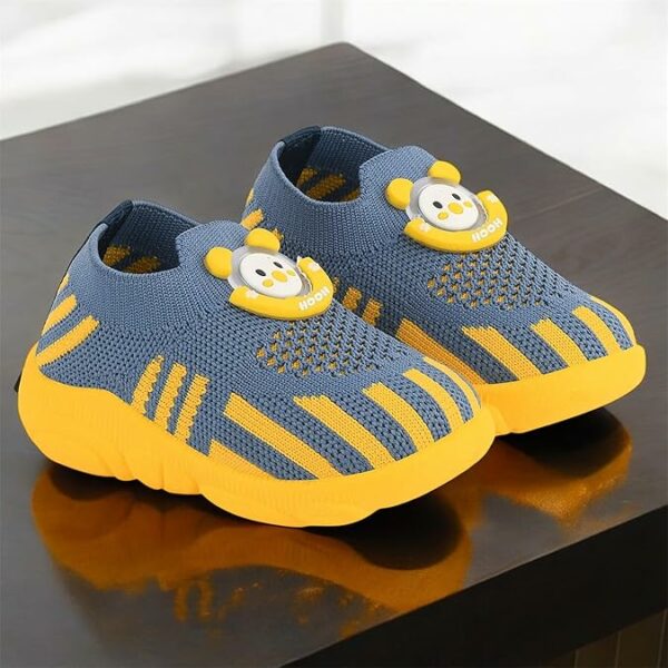 Baby Walking Shoes with Whistle Sound - Slip-on Knit Design for 0-24 Months - Image 2