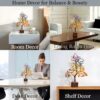 Glow in The Dark 7 Chakra Crystal Tree - 10 Inch Home Decor