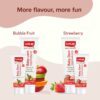 Natural Baby Toothpaste 100g - Fluoride & SLS Free, Bubble Fruit Flavor