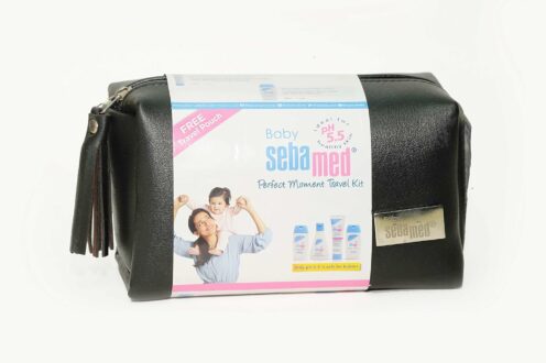 Travel Baby Grooming Kit - pH 5.5 Essentials with Pouch