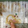 Pack of 25 Multipurpose Zip Lock Pouches for Storage & Travel - 5x7 Inch