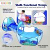 3-in-1 Ball Pool Tunnel for Kids | Indoor/Outdoor Play Tent