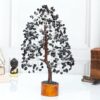 Black Tourmaline Gemstone Tree of Life - Handmade Feng Shui Decor