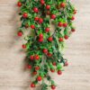 Artificial Cherry Hanging Bunch for Home & Balcony Decor