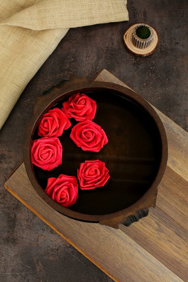 12 Pcs Big Artificial Foam Rose Flowers for DIY Crafts & Decor - Image 3