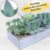 Artificial Succulent Plants Set - 6-Piece Home Decor