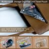 Pack of 25 Multipurpose Zip Lock Pouches for Storage & Travel - 5x7 Inch