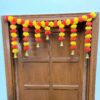 Artificial Marigold Garlands Door Toran Set - 1 Piece