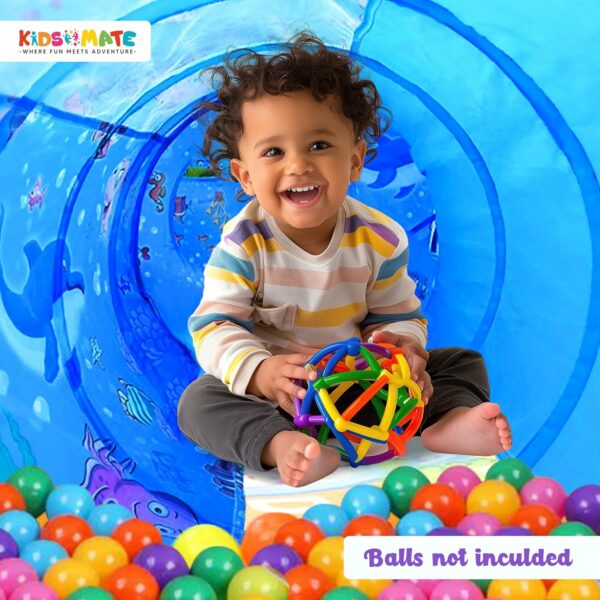 3-in-1 Ball Pool Tunnel for Kids | Indoor/Outdoor Play Tent - Image 5