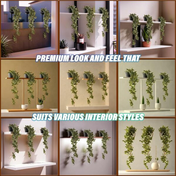 Artificial Vine Plants with Pot - Easy Home D?cor - Image 4