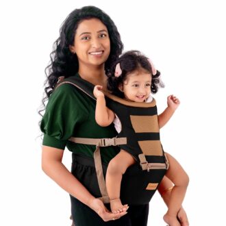 Hip Seat Baby Carrier with 4 Carry Positions for 6-24 Months