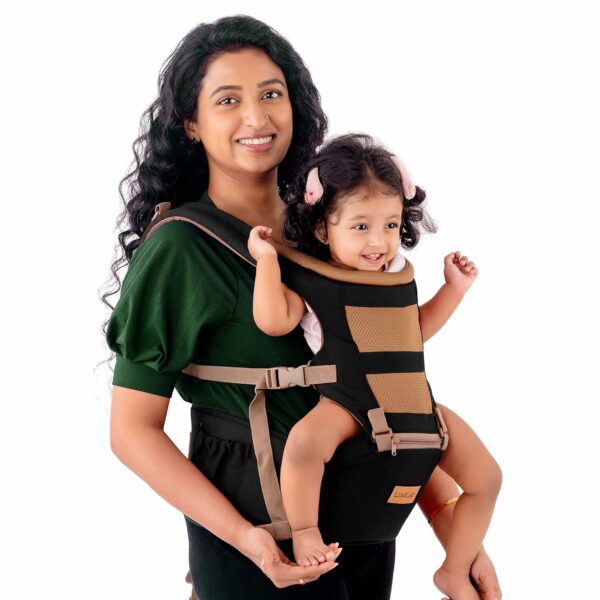 Hip Seat Baby Carrier with 4 Carry Positions for 6-24 Months