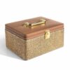 Spacious Makeup Box Organizer - Secure, Stylish, Travel-Friendly