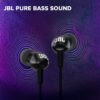 Wired In Ear Headphones with Mic - Pure Bass Sound, Comfortable Fit