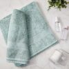 Cotton Bath Towel - 500 GSM - Aqua Green - Highly Absorbent