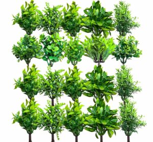Small Eucalyptus Artificial Plant for Home and Office Decor