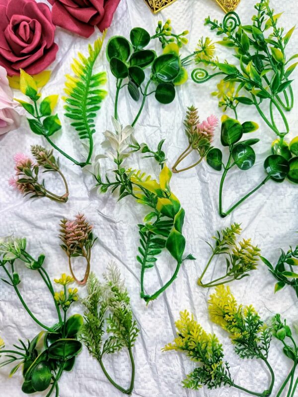 50 PCS Artificial Plants - Faux Flowers for Home & Garden - Image 2