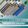 Pure Cotton Yoga Mat 2X6 Feet - Durable & Washable