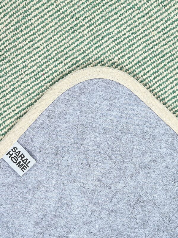 Cotton Anti Skid Yoga Mat - Washable & Durable 60x180 CM - Image 6